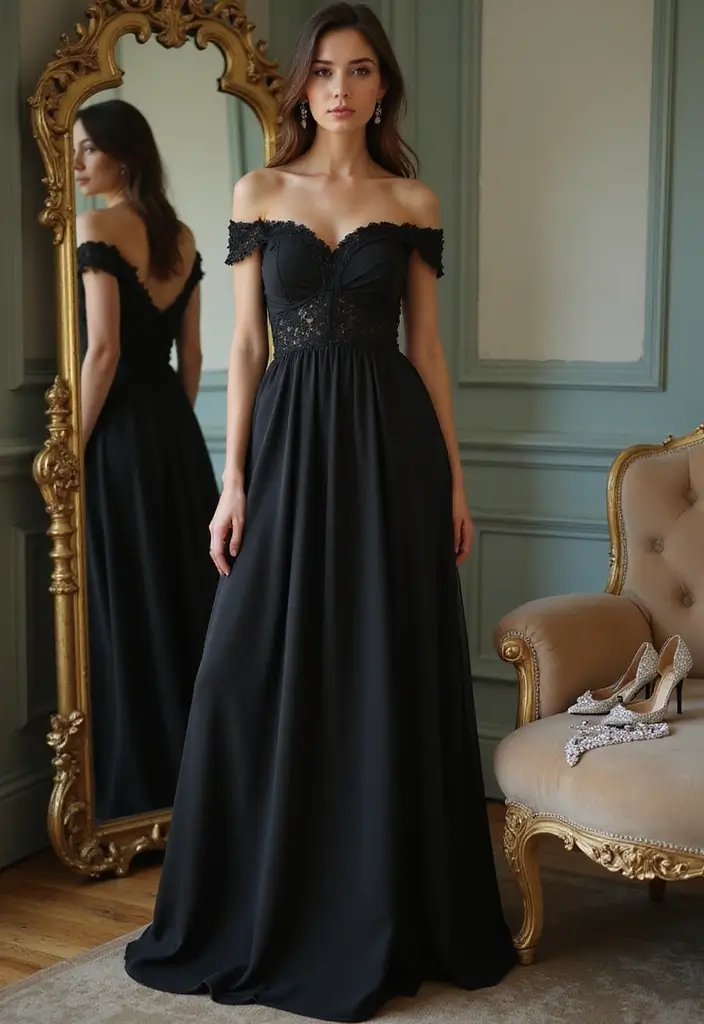 29 Stunning Fall Dresses That Will Upgrade Your Wardrobe - 4. Classic Black