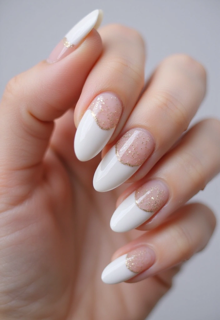 30 Bold Glitter Nail Looks That Shine in Every Outfit - 23. Glimmering Caviar Nails