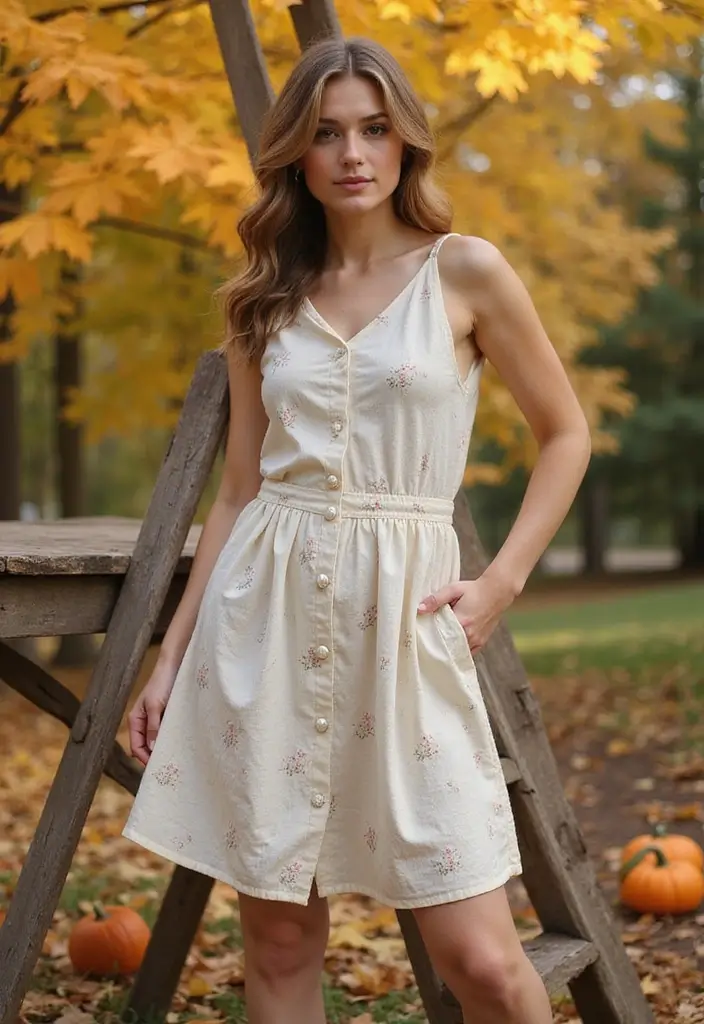 30 Cozy September Dresses You’ll Want in Your Wardrobe - 10. Button-Up Dress