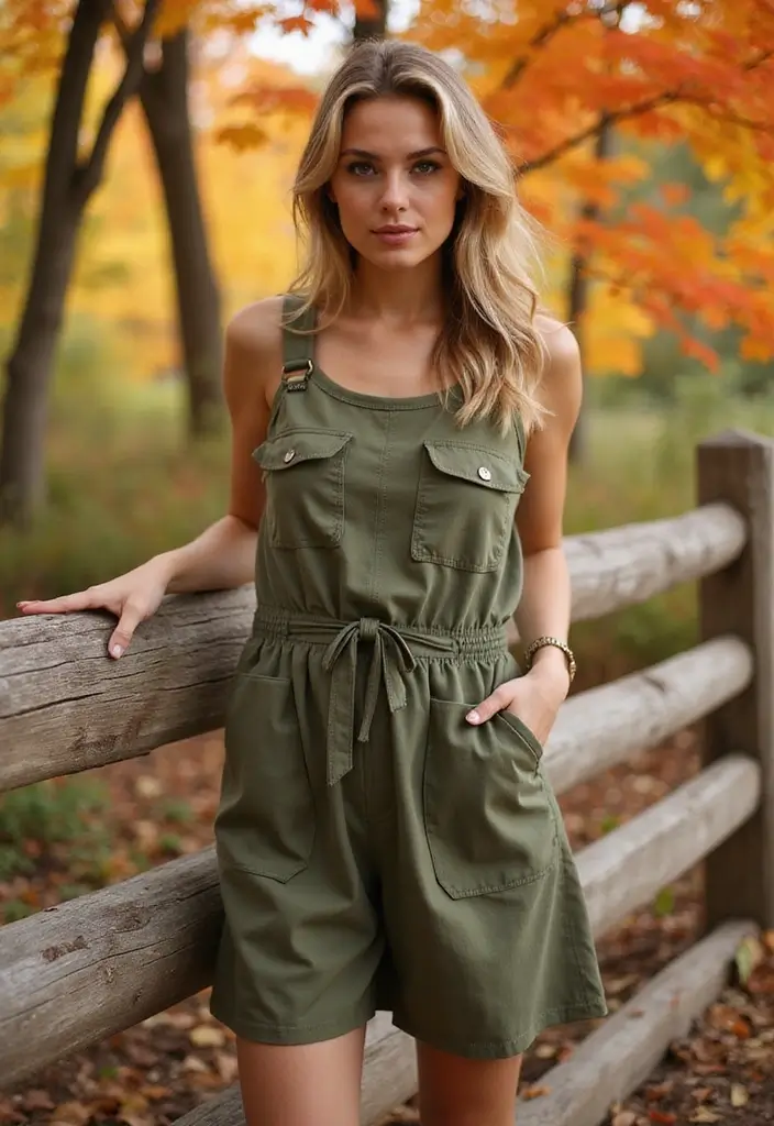 30 Cozy September Dresses You’ll Want in Your Wardrobe - 21. Utility Dress
