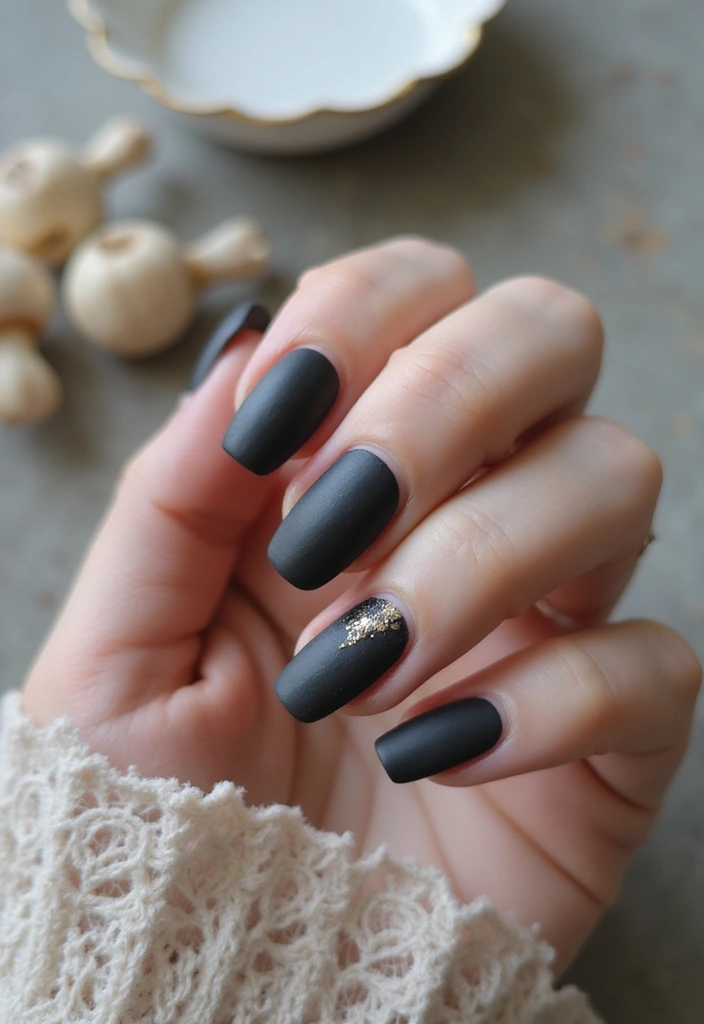 30 Fresh Nail Designs to Kick Off January in Style - 15. Textured Matte Nails