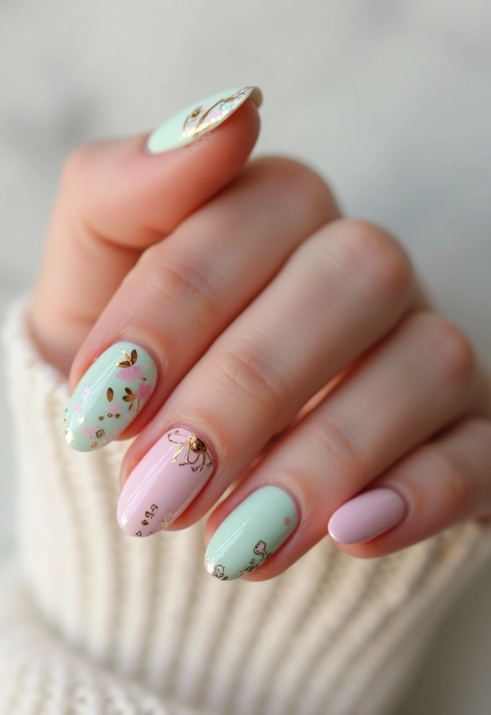 30 Gorgeous Almond Nail Designs That Look Chic on Everyone - 21. Creative French Tips