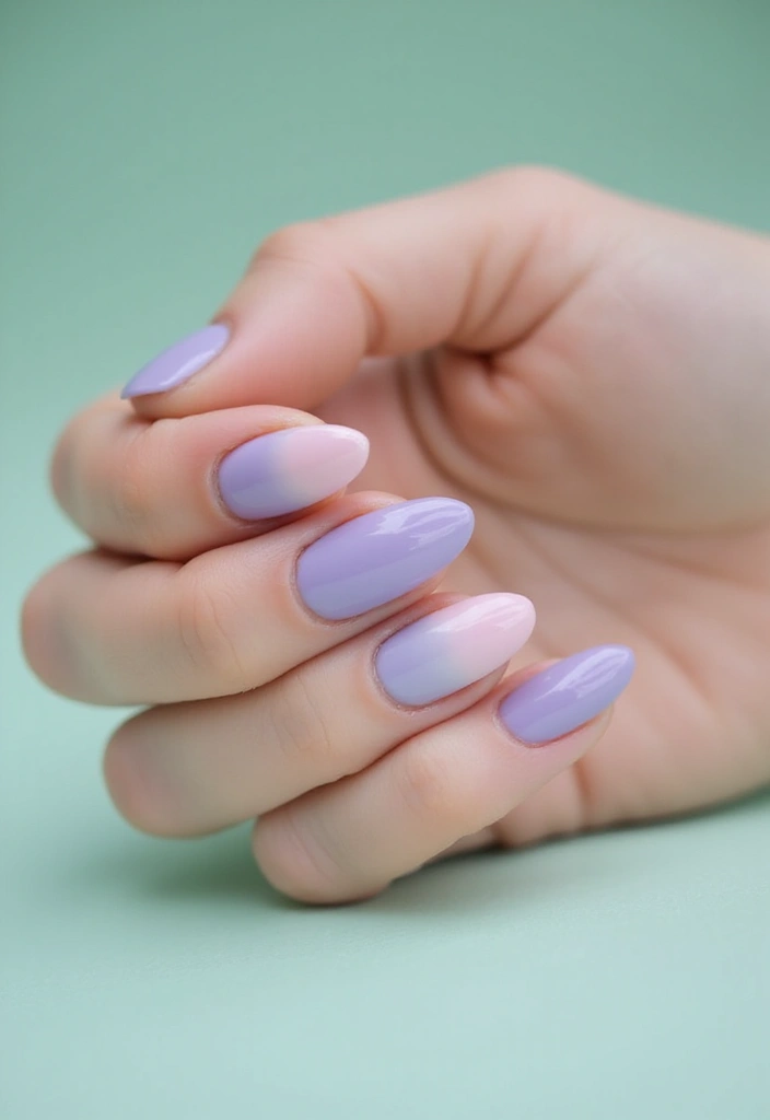 30 Gorgeous Almond Nail Designs That Look Chic on Everyone - 6. Ombre Bliss