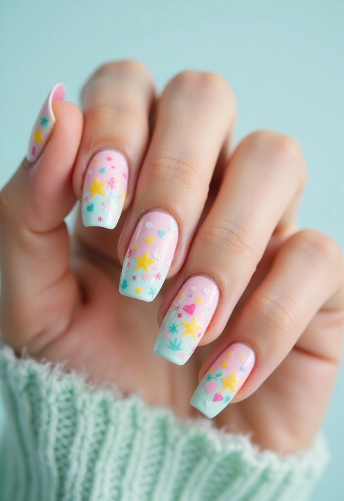 30 Nail Art Ideas That Will Inspire Your Next Manicure (Prepare to Be Amazed by #15!) - 12. Whimsical Doodles