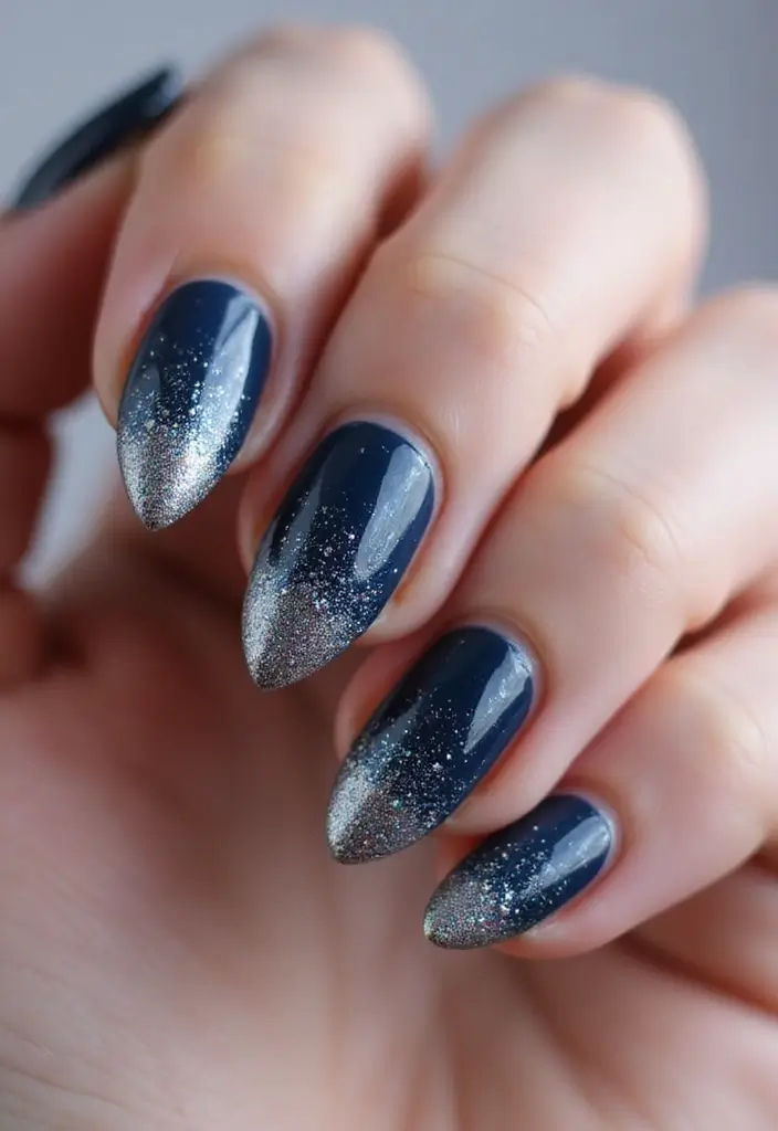 30 Nail Art Ideas That Will Inspire Your Next Manicure (Prepare to Be Amazed by #15!) - 19. Gradient Glitter