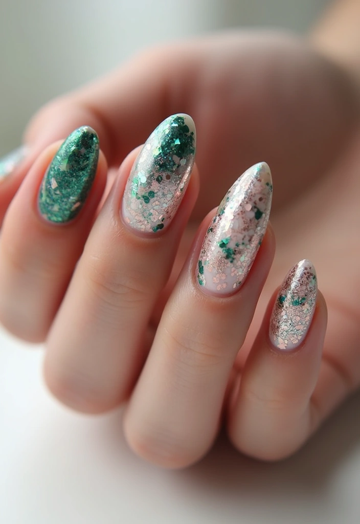 30 Nail Art Ideas That Will Inspire Your Next Manicure (Prepare to Be Amazed by #15!) - 3. Shimmering Glitter