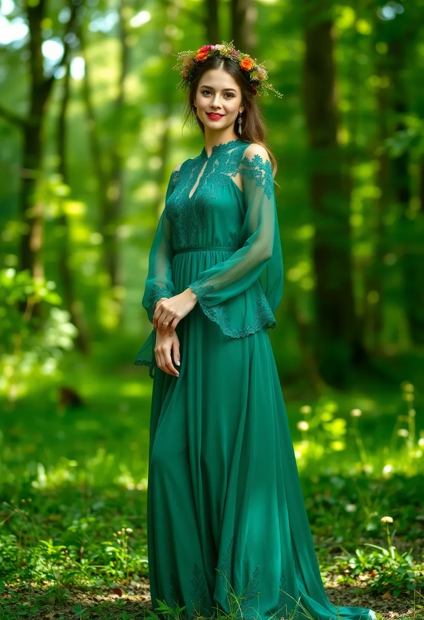 30 Sustainable Halloween Dress Outfit Ideas Straight From Pinterest - 16. The Forest Nymph