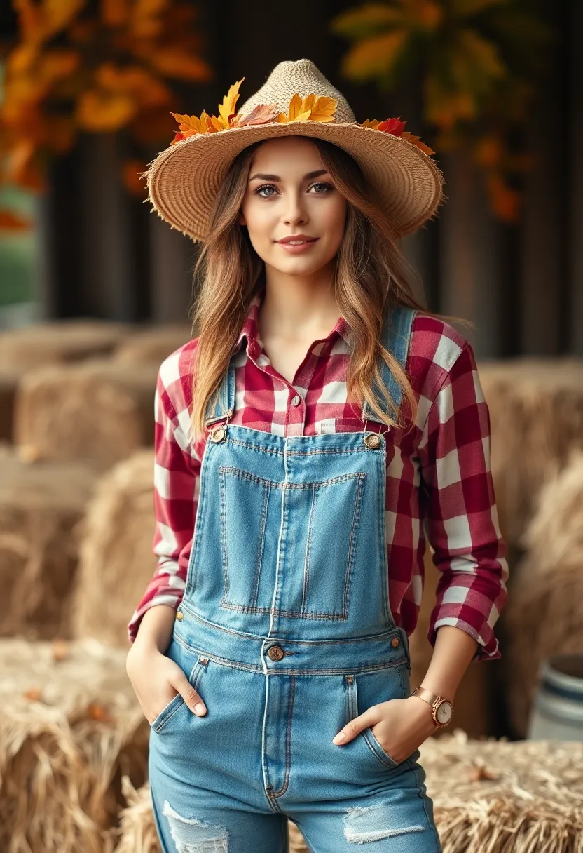 30 Sustainable Halloween Dress Outfit Ideas Straight From Pinterest - 19. The Upcycled Scarecrow