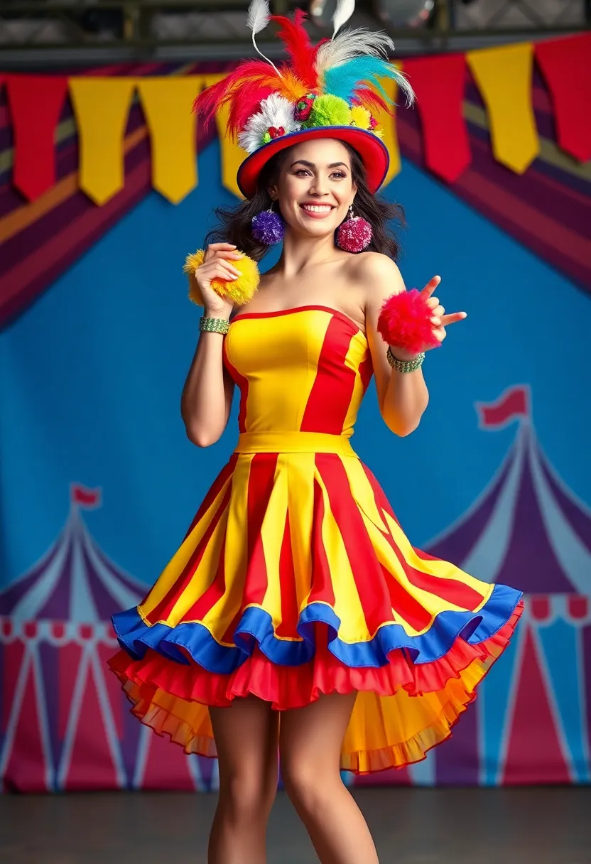 30 Sustainable Halloween Dress Outfit Ideas Straight From Pinterest - 26. The Vintage Circus Performer