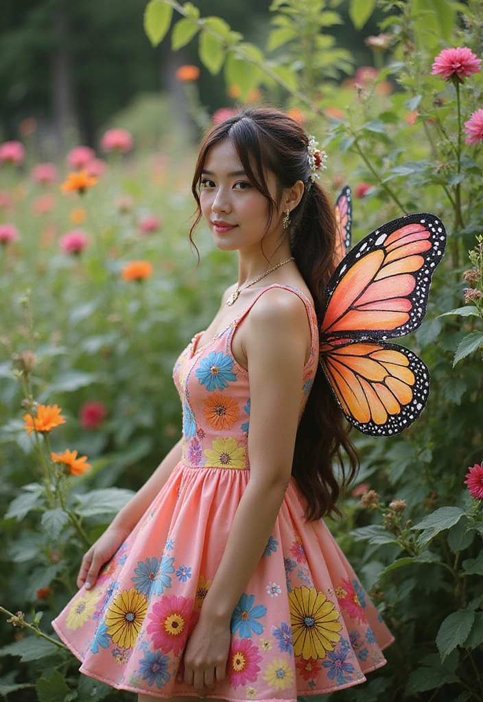 30 Sustainable Halloween Dress Outfit Ideas Straight From Pinterest - 28. The Whimsical Butterfly