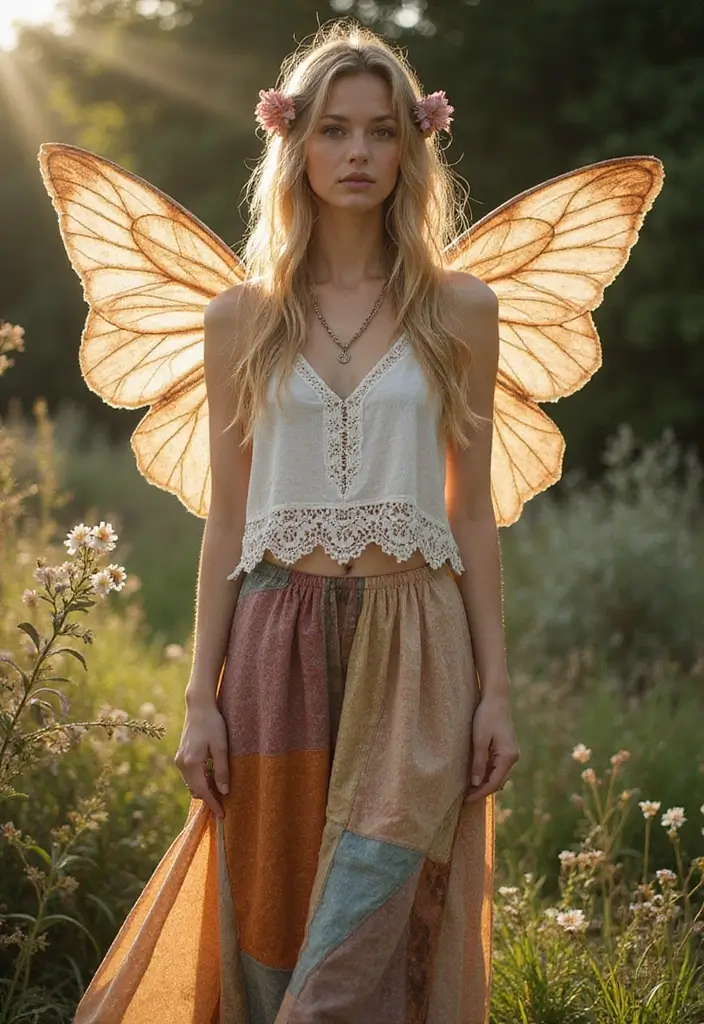 30 Sustainable Halloween Dress Outfit Ideas Straight From Pinterest - 3. Eco-Friendly Fairy