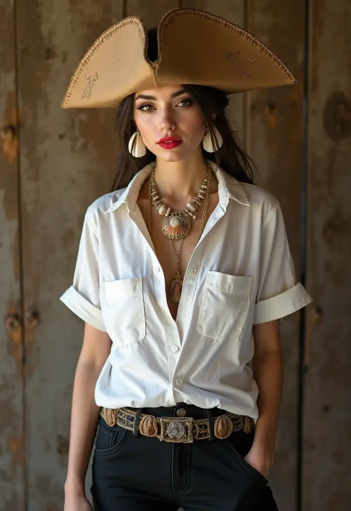 30 Sustainable Halloween Dress Outfit Ideas Straight From Pinterest - 4. The Recycled Pirate