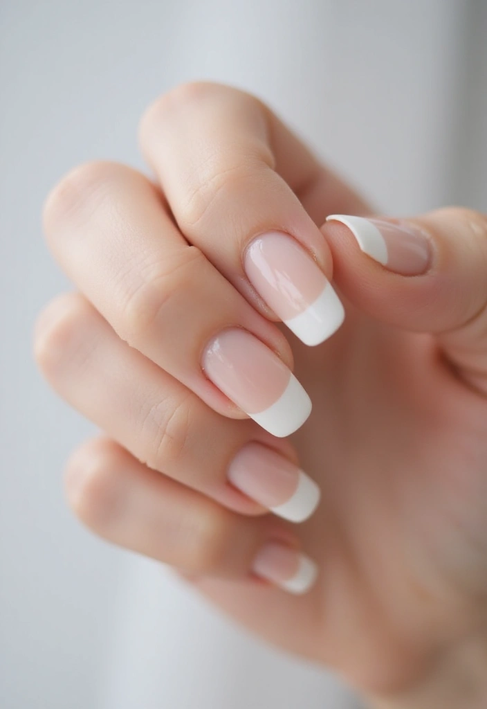 31 Elegant Nude Nail Designs Perfect for Work and Weddings - 17. Soft Gradient French Tips