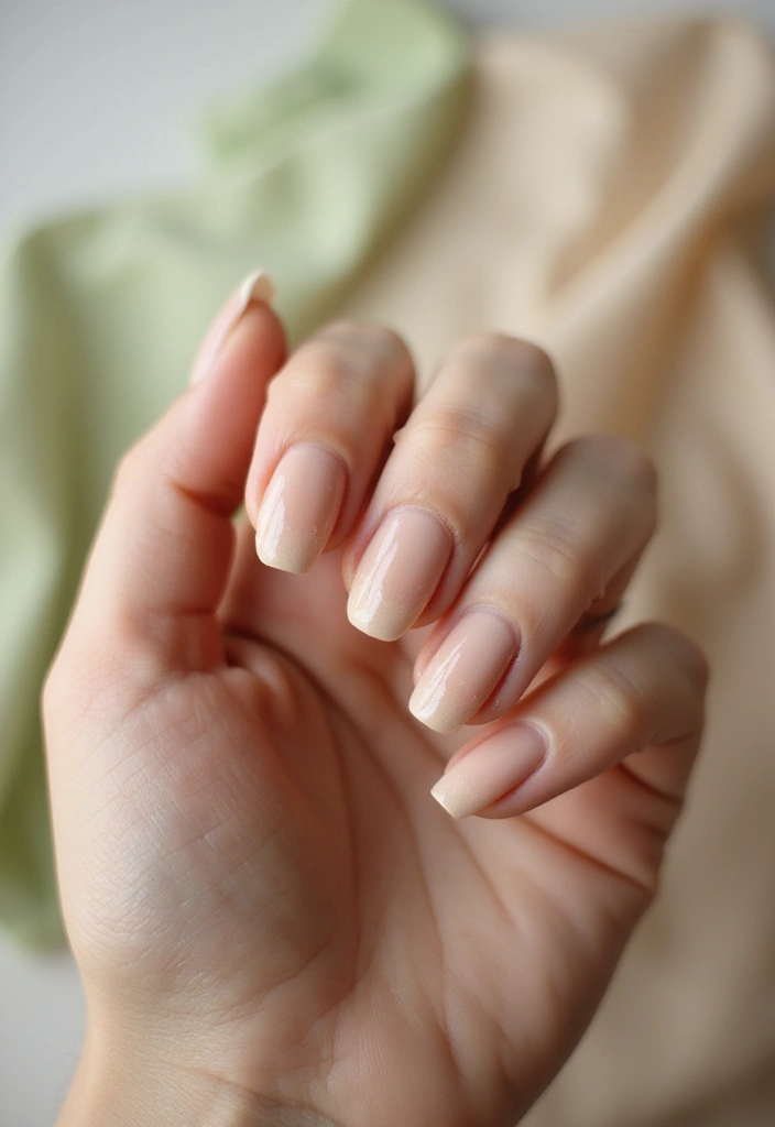 31 Elegant Nude Nail Designs Perfect for Work and Weddings - 5. Ombre Effect