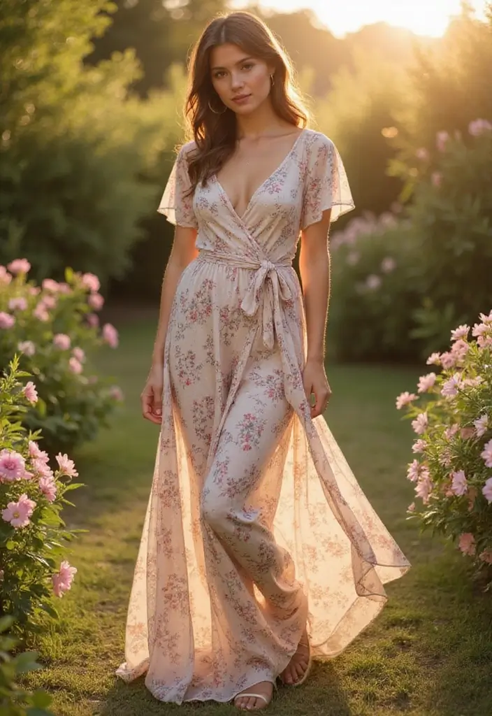32 Maxi Dresses You’ll Want for Fall to Winter 2025 - 10. Wrap Maxi Dress