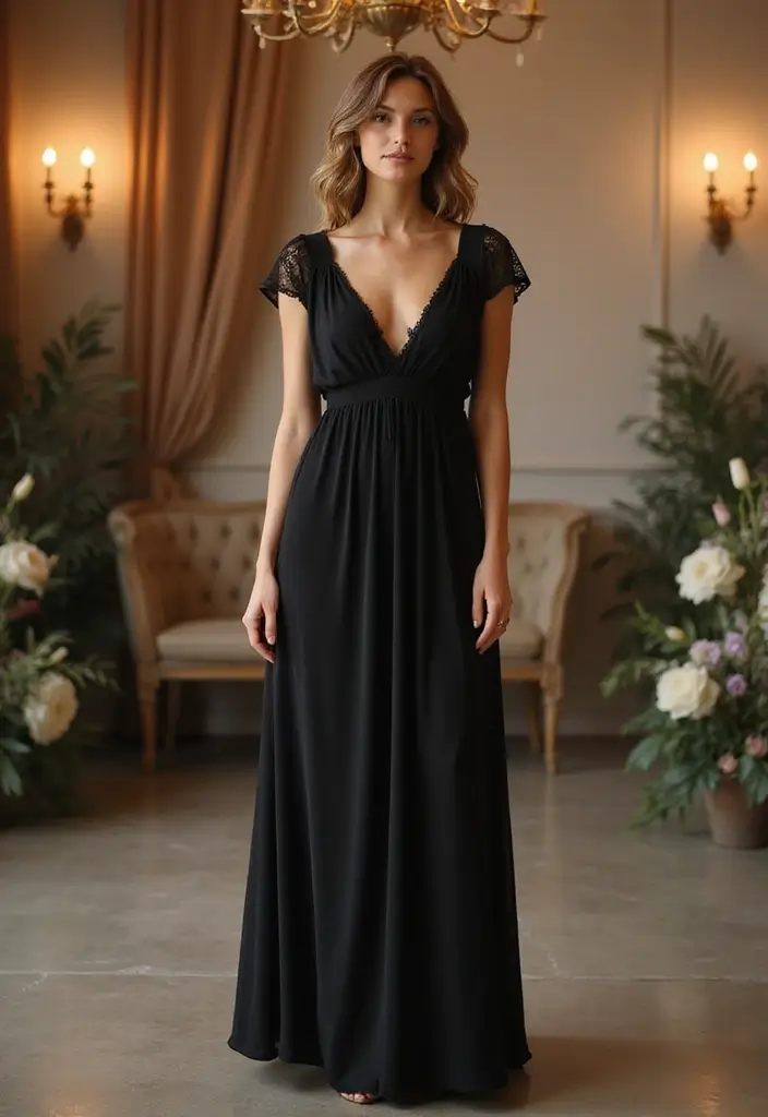 32 Maxi Dresses You’ll Want for Fall to Winter 2025 - 20. The Classic Black Maxi