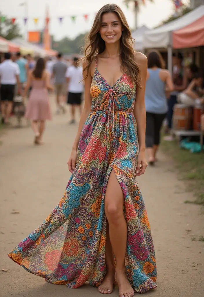 32 Maxi Dresses You’ll Want for Fall to Winter 2025 - 32. Festival Maxi
