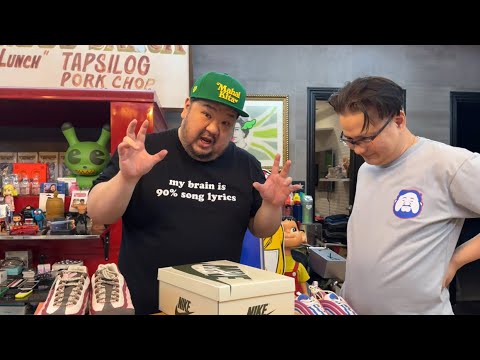 UNBOXING TRAVIS SCOTT F N F WITH BIGBOY CHENG AND ANTISHOE