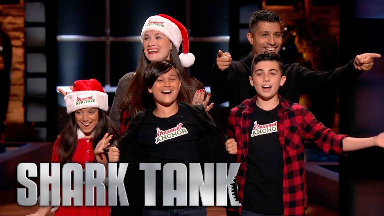 Shark Tank US | Ornament Anchor Pitch Their Holiday Product To The Sharks