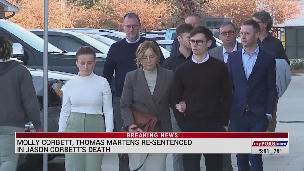Jason Corbett's children offer testimony in sentencing of Thomas Martens, Molly Martens Corbett
