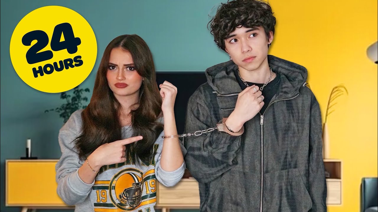 Handcuffed to BestFriend for 24 HOURS | SOPHIE FERGI ft. Asher Lara