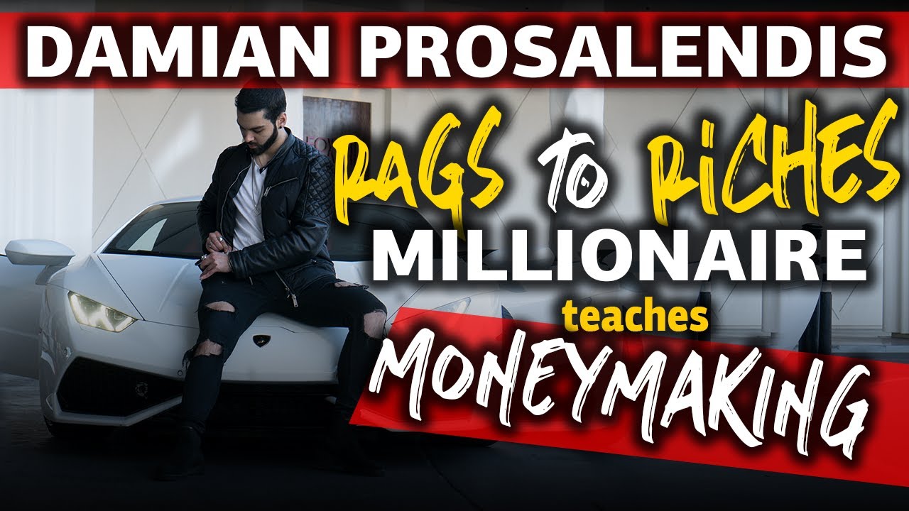 Who is Damian Prosalendis? Self Made Millionaire at 20 (MOTIVATION)