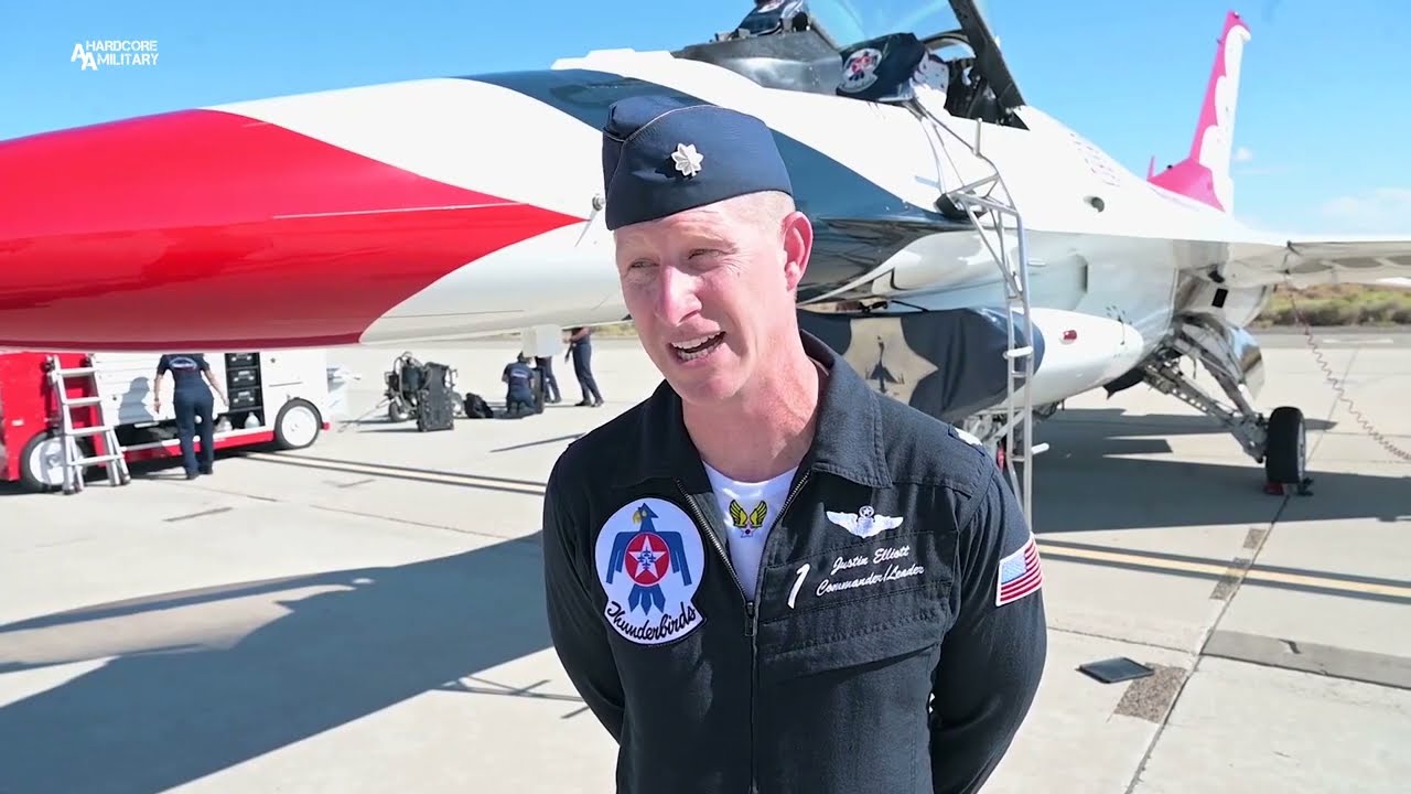USAF Thunderbirds Commander: Lt. Col. Justin Elliott | Edwards AFB | Aerospace Valley Airshow