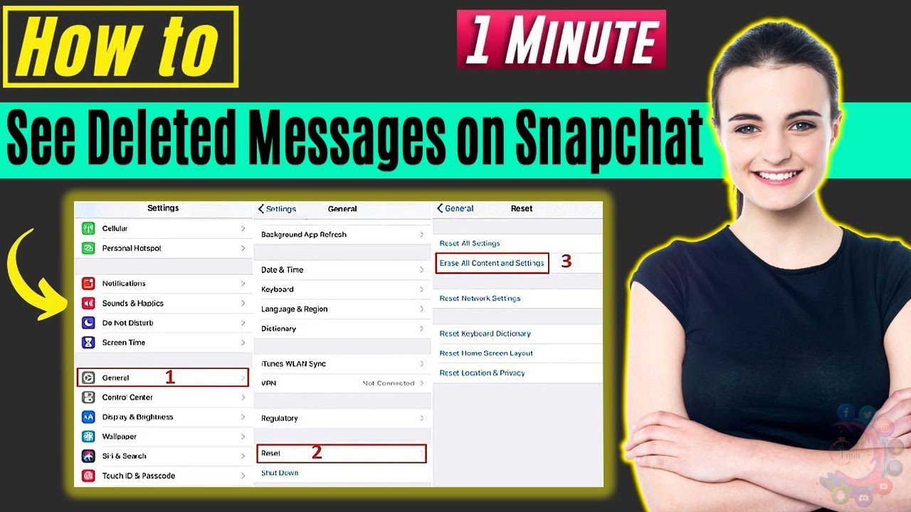 How to see deleted messages on snapchat 2024