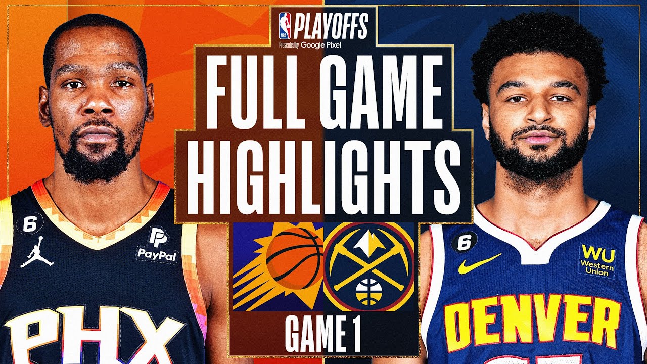 #4 SUNS at #1 NUGGETS | FULL GAME 1 HIGHLIGHTS | April 29, 2023