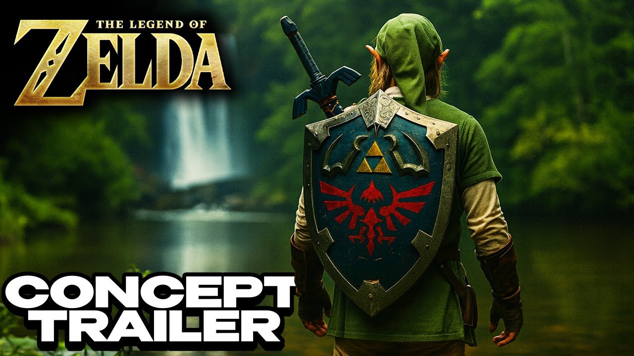 The Legend Of Zelda: Live-Action Netflix Series (2025) Teaser Trailer Concept 4K
