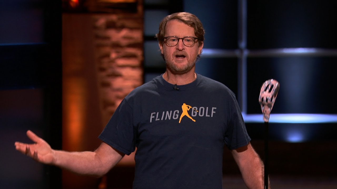 Fling Golf Doesn't Care About the 'Golf Gods' - Shark Tank