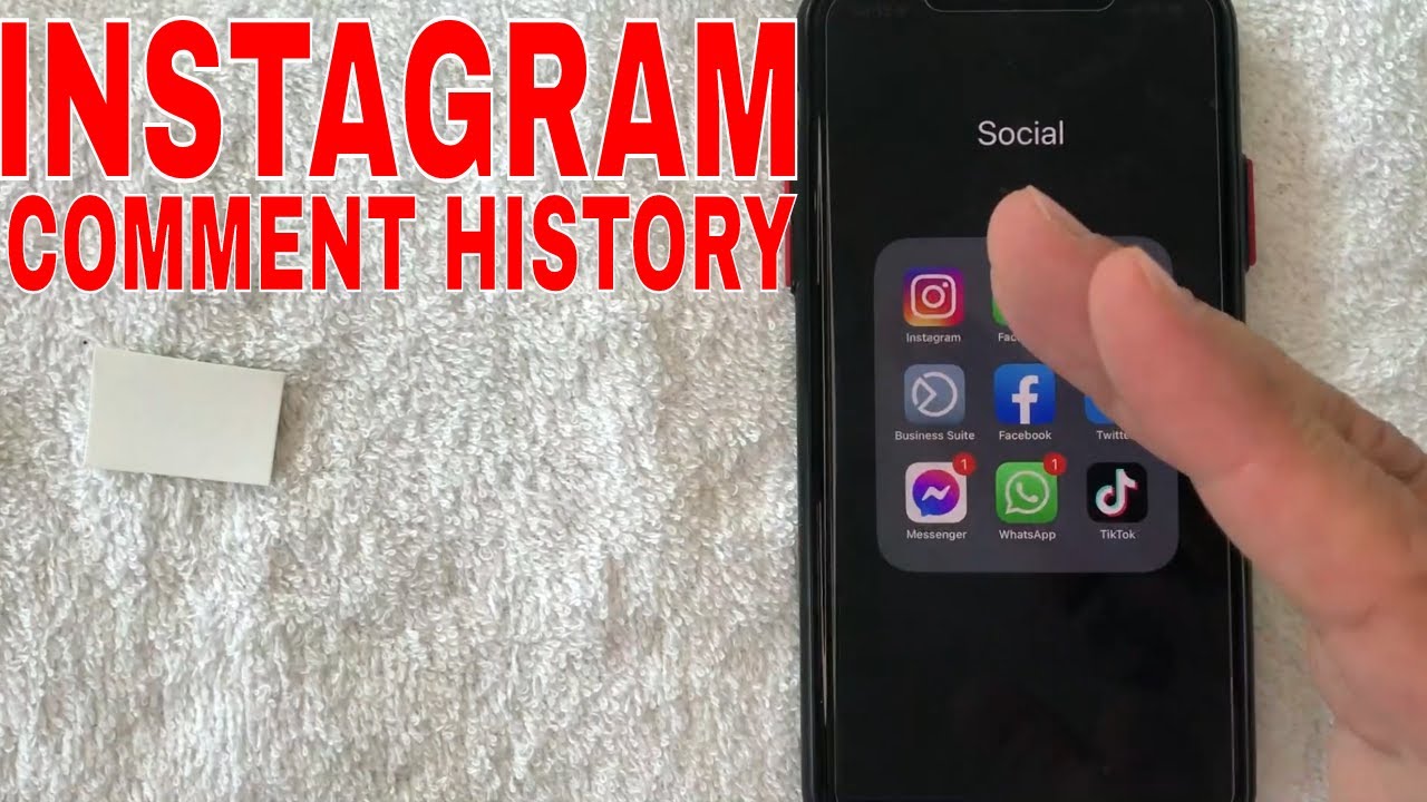 ✅  How To Find Comment History On Instagram IG 🔴
