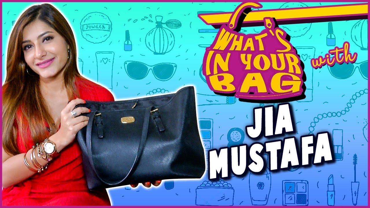 Jia Mustafa Handbag Secret Revealed | What’s In Your Bag | TellyMasala