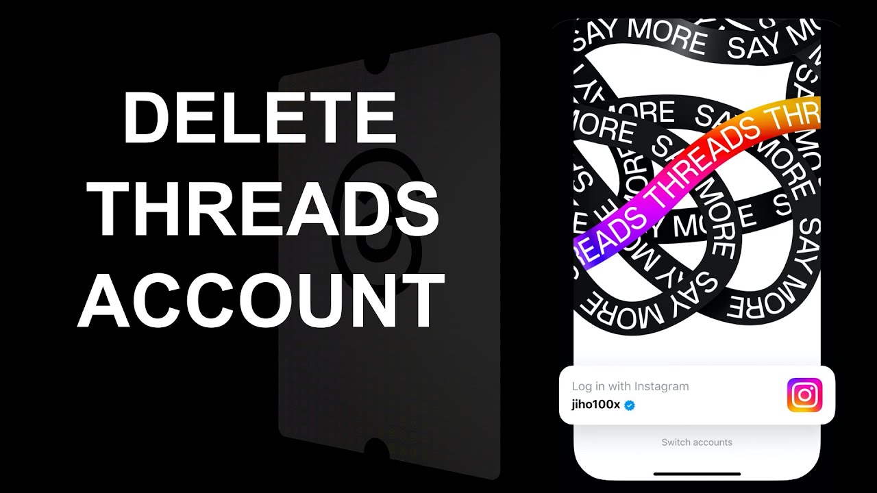 How to Delete Threads Account
