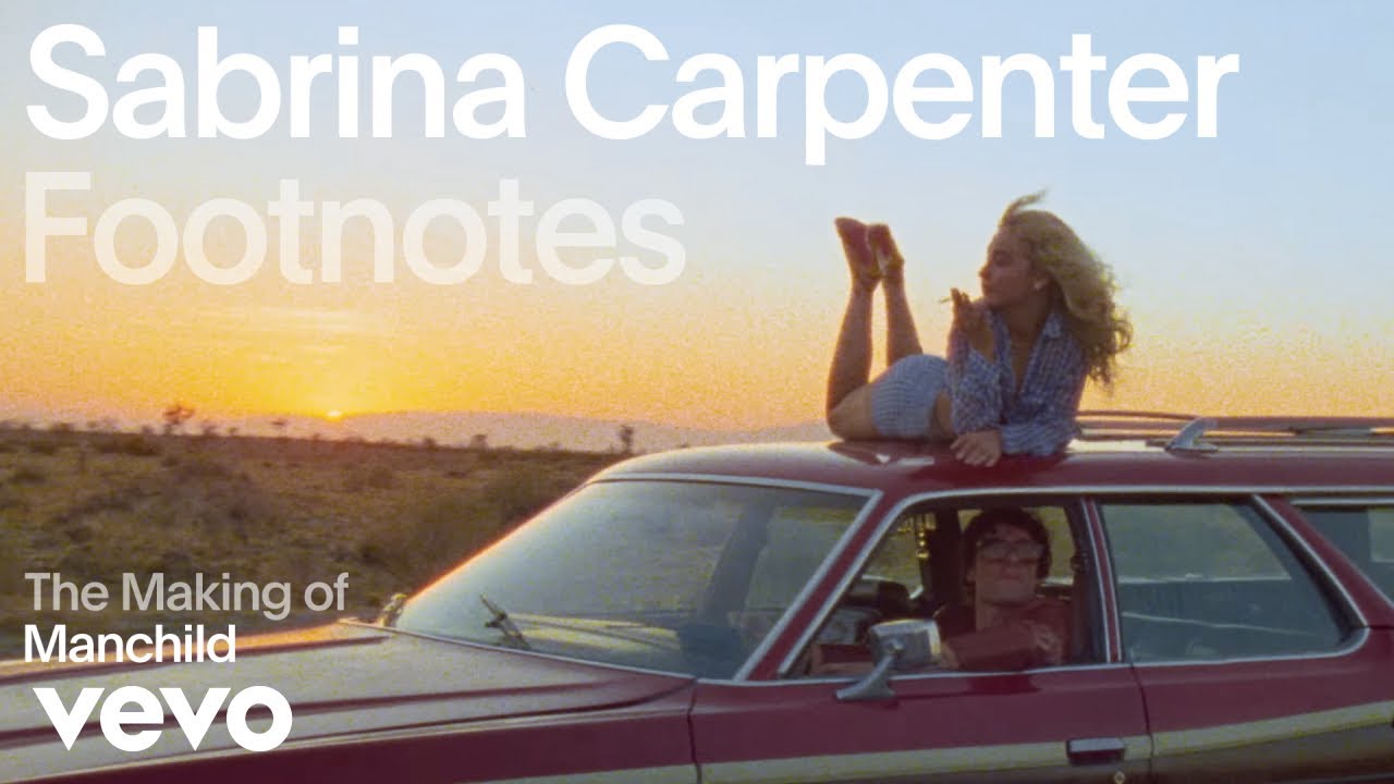 Sabrina Carpenter - The Making of 'Manchild' | Vevo Footnotes