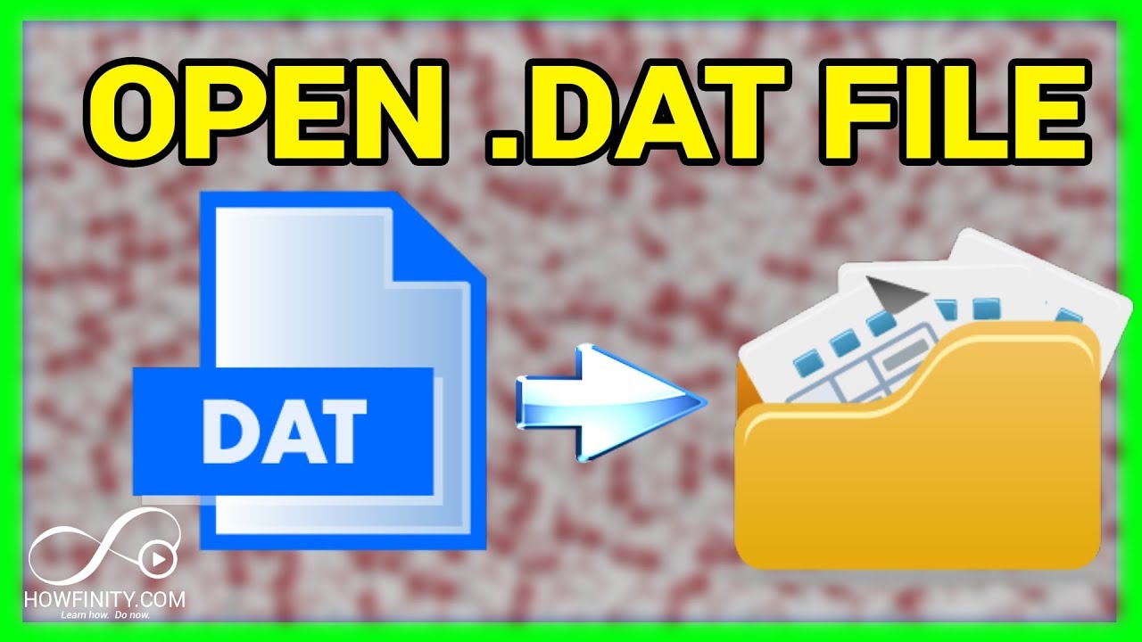 How to Open .DAT file on Mac or PC