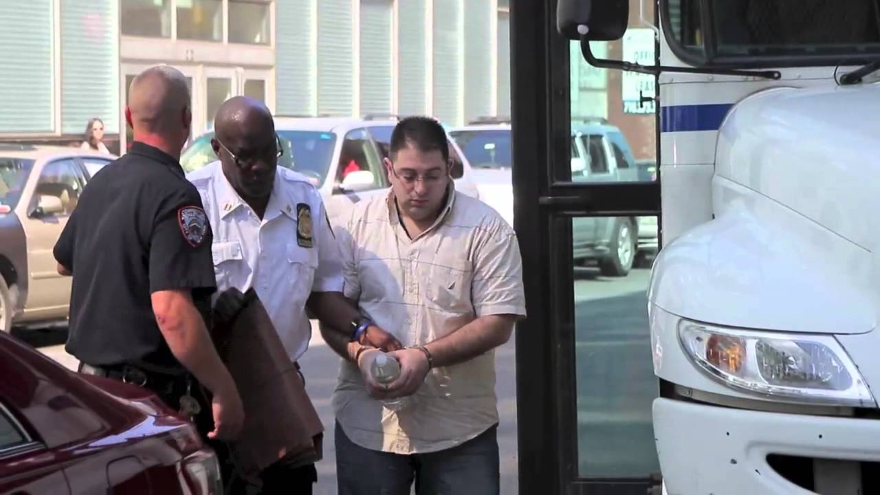 Alleged killer Jonathan Crupi is led into Supreme court as the jury deliberates charges