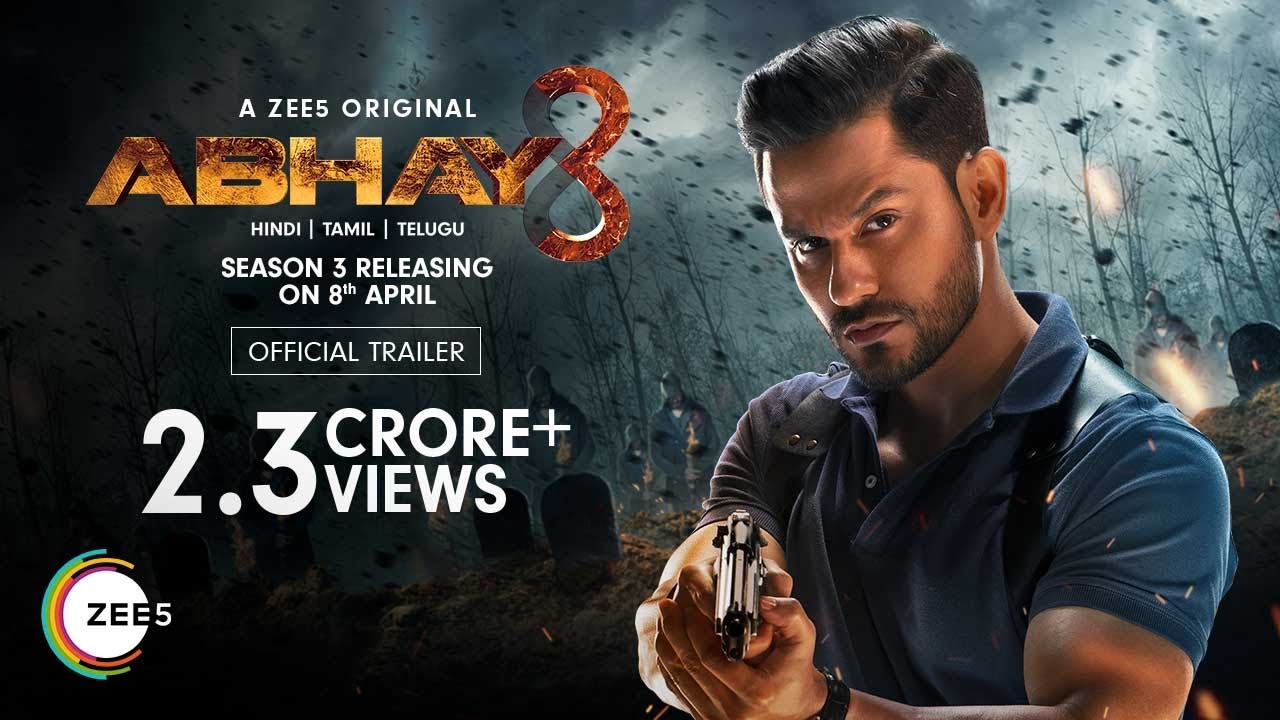ABHAY 3 - Official Trailer (HD) | Kunal Kemmu | A ZEE5 Original | Watch Now on ZEE5