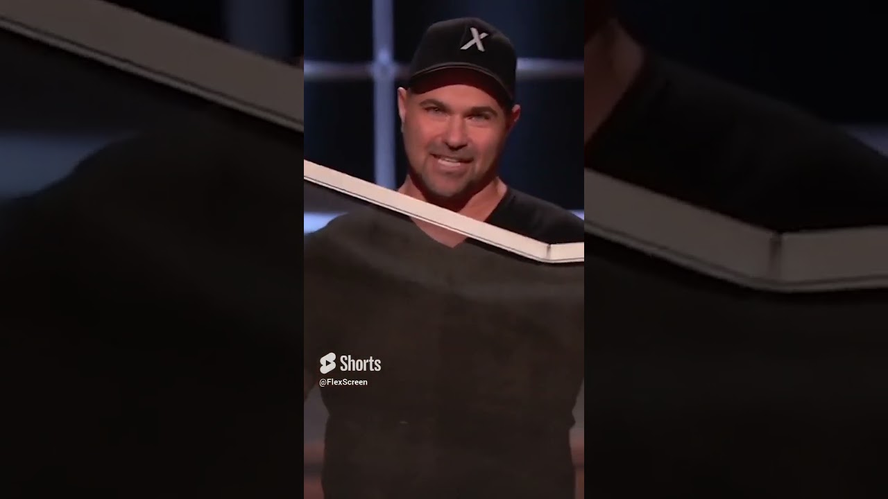 The inventor of FlexScreen jumps into the Shark Tank