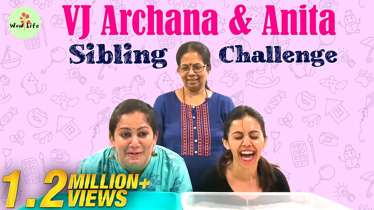 VJ Archana & Anita - Sibling Challenge