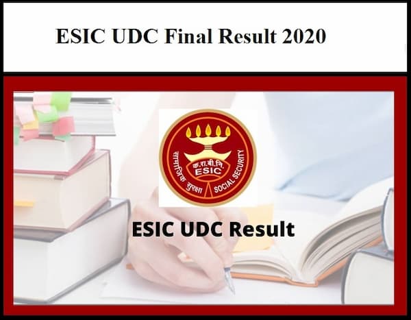 ESIC Results 2020