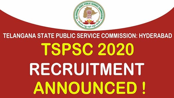 Telangana PSC Recruitment 2020