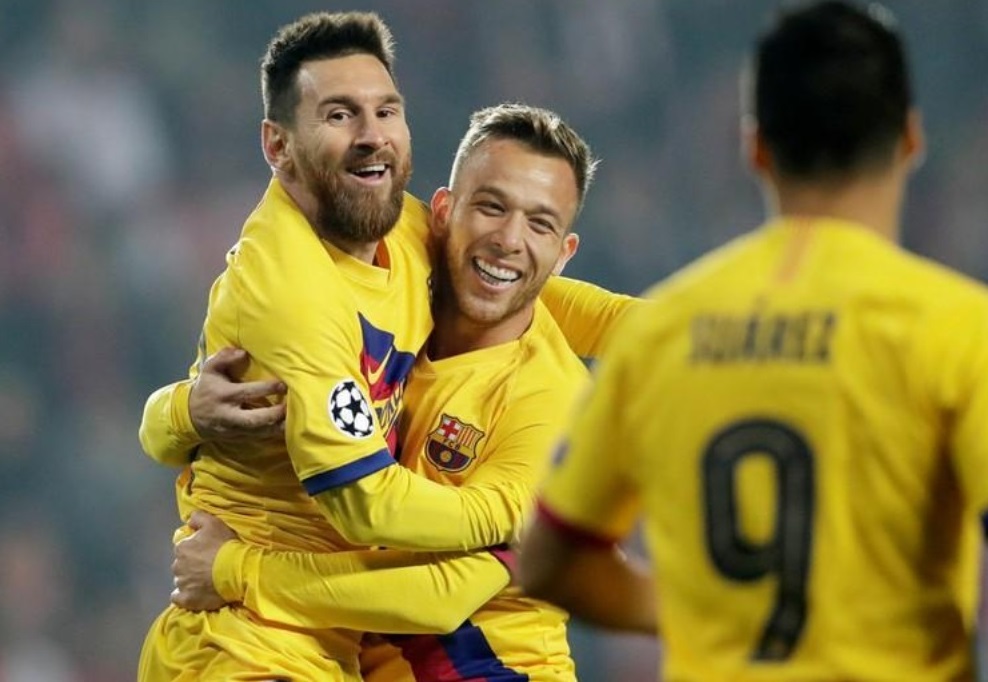 Barcelona beats Slavia Prague and adds key points in the Champions League