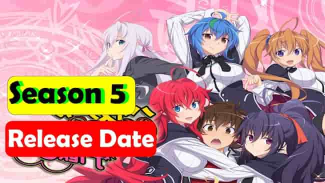 High School DxD Season 5 - potential release dates + everything you need to know