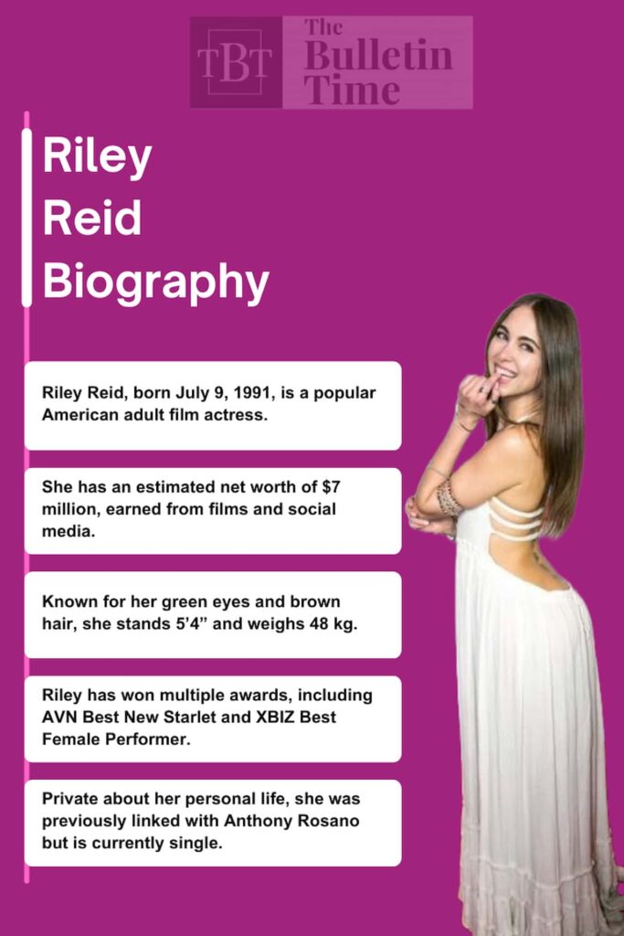 Riley Reid Biography, Net Worth, Age, Height, Weight, Body Measurements