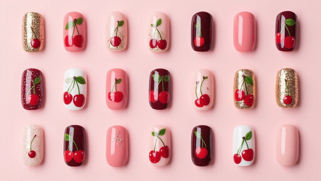 20 Eye-Catching Cherry Nail Designs for the Aesthetic Lover!