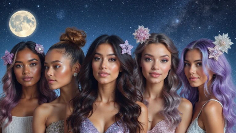 24 Aura Beauty Hairstyles That Glow With Celestial Vibes