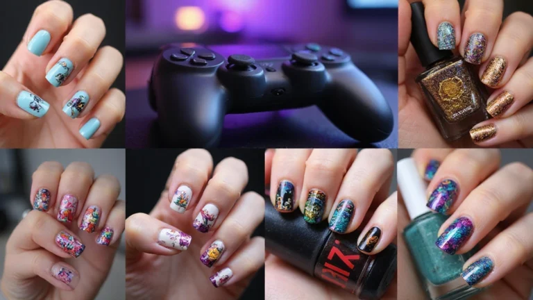 24 Player One-Inspired Nail Art for the Ultimate Gaming Babe