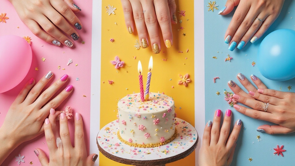 24 Trendy Birthday Nails That'll Steal the Show at Your Celebration!