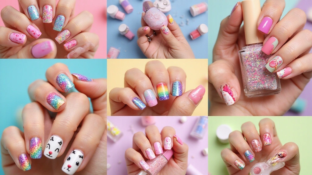 25 Cute and Easy Kids Nails Ideas That Will Make Every Little Girl Smile!